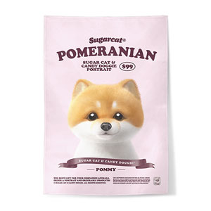 Pommy the Pomeranian New Retro Fabric Poster
