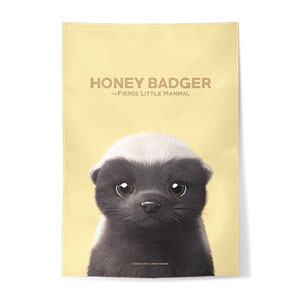 Honey Badger Fabric Poster