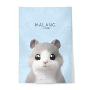 Malang the Hamster Fabric Poster