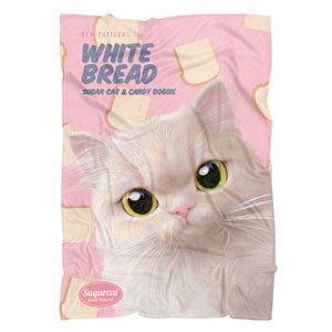 Nini’s White Bread New Patterns Fleece Blanket