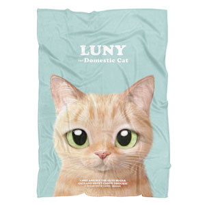 Luny Retro Fleece Blanket