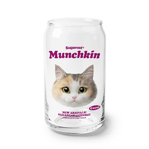 Gucci the Munchkin TypeFace Beer Can Glass