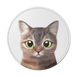 Lucy Leather Coaster