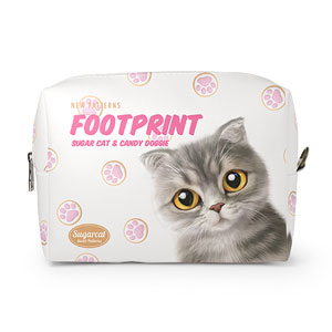 Rion’s Footprint Cookie New Patterns Volume Pouch