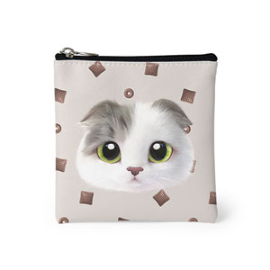 Duna’s Choco Cereal Face Mini Pouch
