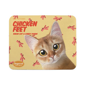 Hanu&#039;s Chicken Feet New Patterns Mouse Pad