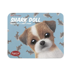 Peace the Shih Tzu’s Shark Doll New Patterns Mouse Pad
