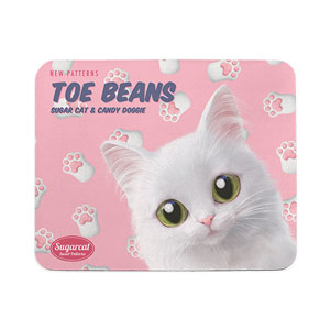 Ria’s Toe Beans New Patterns Mouse Pad