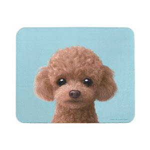 Ruffy the Poodle Mouse Pad