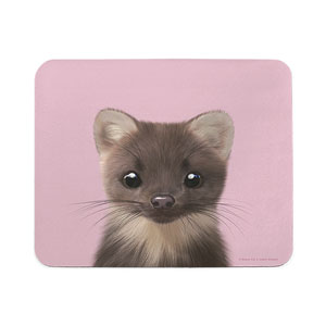 Minky the American Mink Mouse Pad