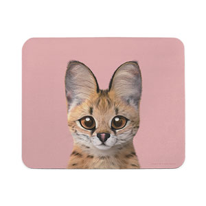 Scarlet the Serval Mouse Pad