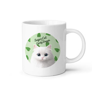 Han&#039;s Catnip Script Logo Mug