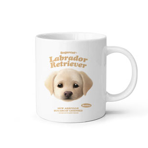 Butter the Labrador Retriever TypeFace Mug