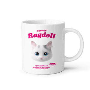 Coco the Ragdoll TypeFace Mug