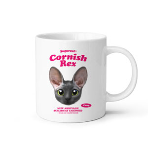 Cong the Cornish Rex TypeFace Mug