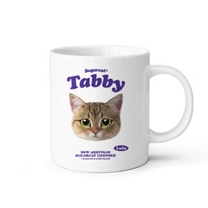 Lulu the Tabby cat TypeFace Mug