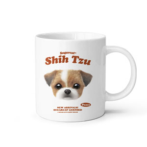 Peace the Shih Tzu TypeFace Mug