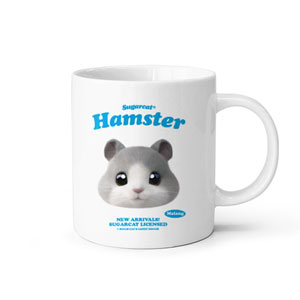 Malang the Hamster TypeFace Mug