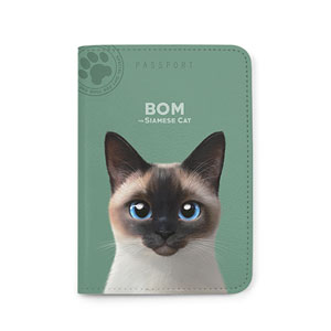 Bom the Siamese Passport Case