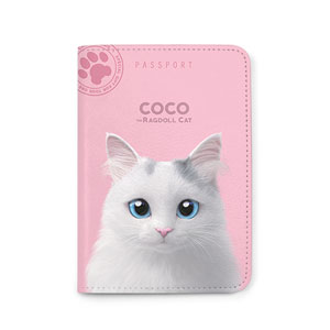 Coco the Ragdoll Passport Case