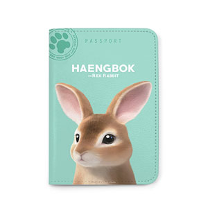 Haengbok the Rex Rabbit Passport Case