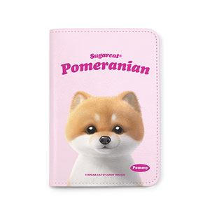 Pommy the Pomeranian Type Passport Case