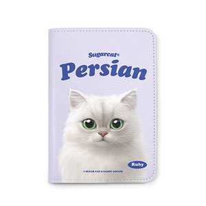 Ruby the Persian Type Passport Case