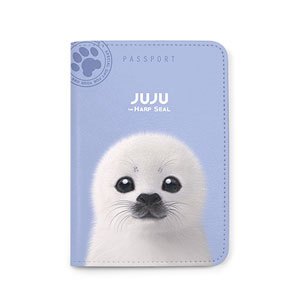 Juju the Harp Seal Passport Case