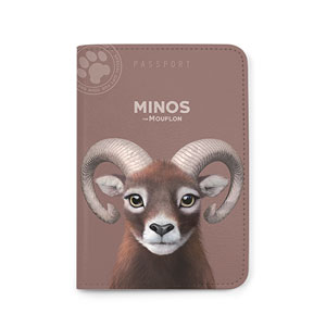Minos the Mouflon Passport Case
