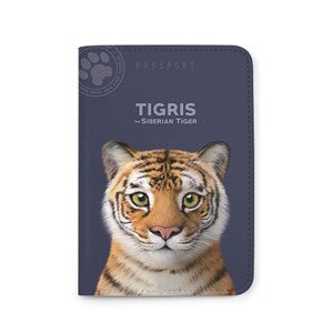 Tigris the Siberian Tiger Passport Case