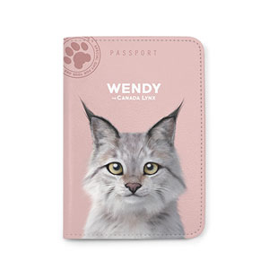 Wendy the Canada Lynx Passport Case