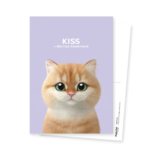 Kiss Postcard