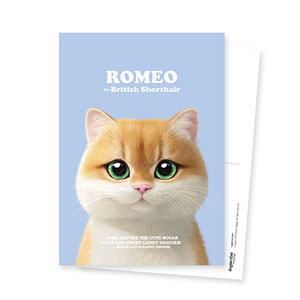 Romeo Retro Postcard