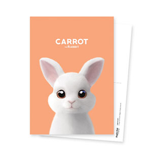 Carrot the Rabbit Postcard
