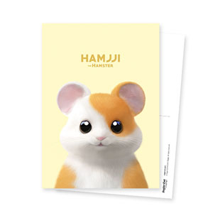 Hamjji the Hamster Postcard
