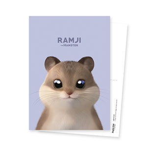 Ramji the Hamster Postcard