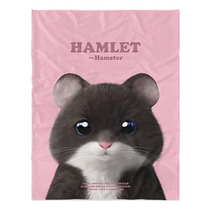 Hamlet the Hamster Retro Soft Blanket