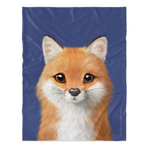 Maple the Red Fox Soft Blanket