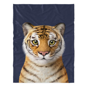 Tigris the Siberian Tiger Soft Blanket
