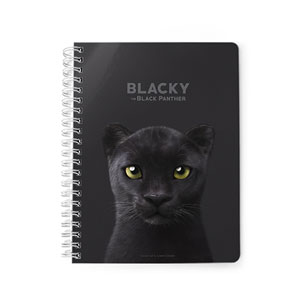 Blacky the Black Panther Spring Note