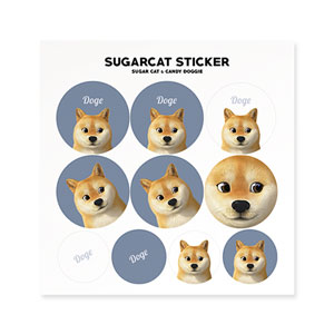 Doge the Shiba Inu Sticker