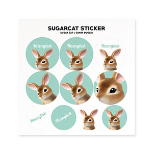 Haengbok the Rex Rabbit Sticker