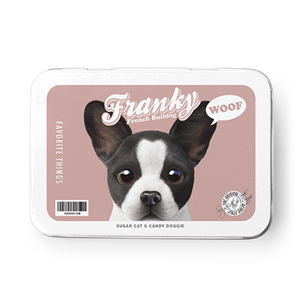Franky the French Bulldog MyRetro Tin Case MINI