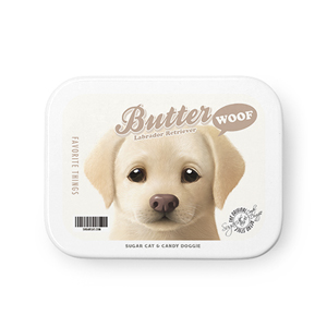 Butter the Labrador Retriever MyRetro Tin Case MINIMINI