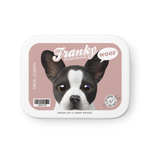 Franky the French Bulldog MyRetro Tin Case MINIMINI