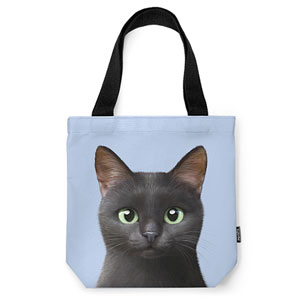 Zoro the Black Cat Mini Tote Bag