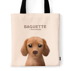 Baguette the Dachshund Original Tote Bag