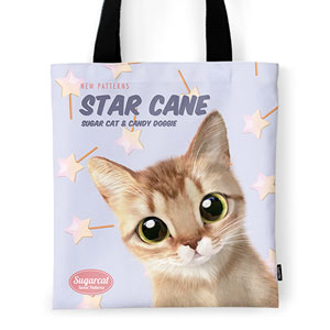 Byeol’s Star Cane New Patterns Tote Bag