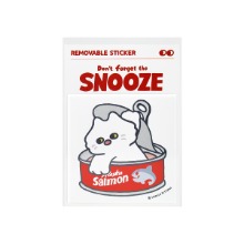 Snooze Kittens® Don&#039;t Forget the Snooze Removable Sticker